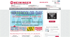 Desktop Screenshot of meininger.com